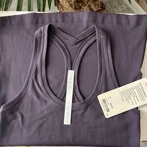 Lululemon Cool Racerback II  Purple Tank Top